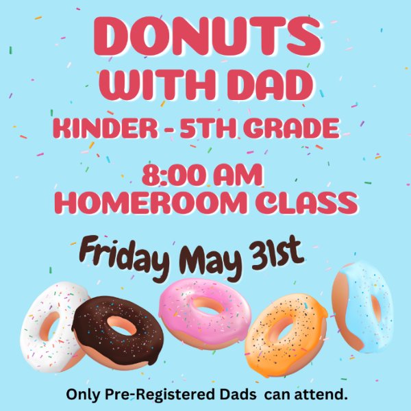 Donuts with Dad 